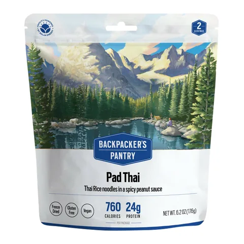 Backpacker's Pantry Pad Thai packaging