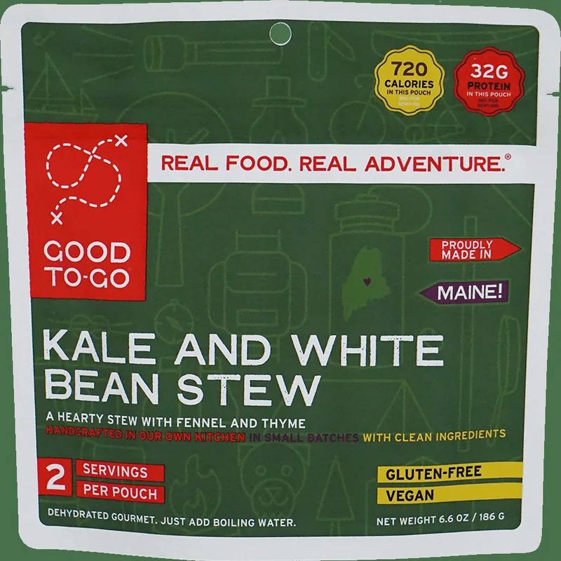 Kale and White Bean Stew package, Good To-Go
