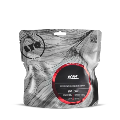 LyoFood Bigos packaging