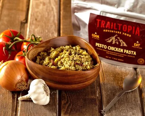 Pesto Chicken Pasta package, Trailtopia