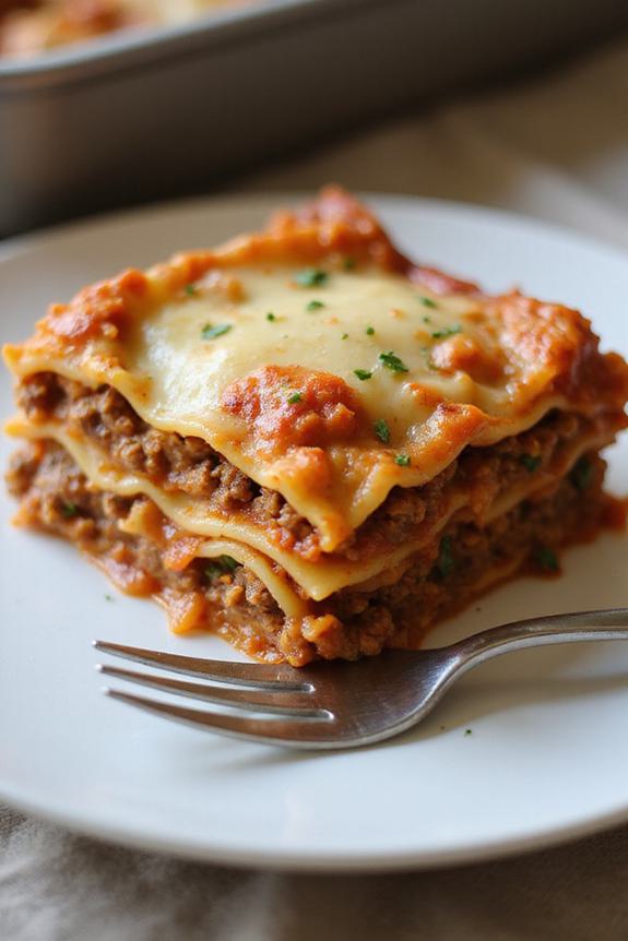 comforting gluten free lasagna recipe