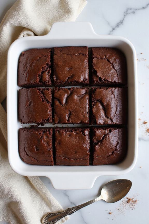 delicious fudgy gluten free brownies
