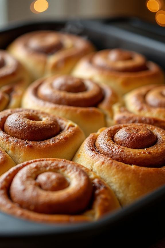 fluffy gluten free cinnamon rolls