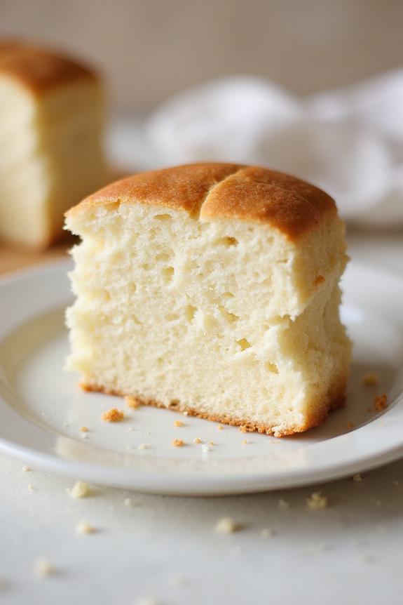fluffy gluten free vanilla cake