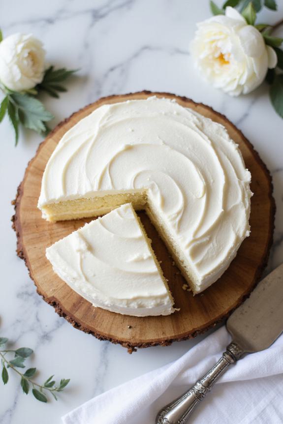 fluffy gluten free white cake
