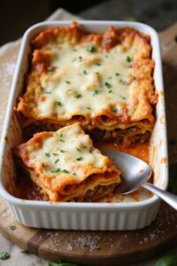 gluten free comforting lasagna recipe