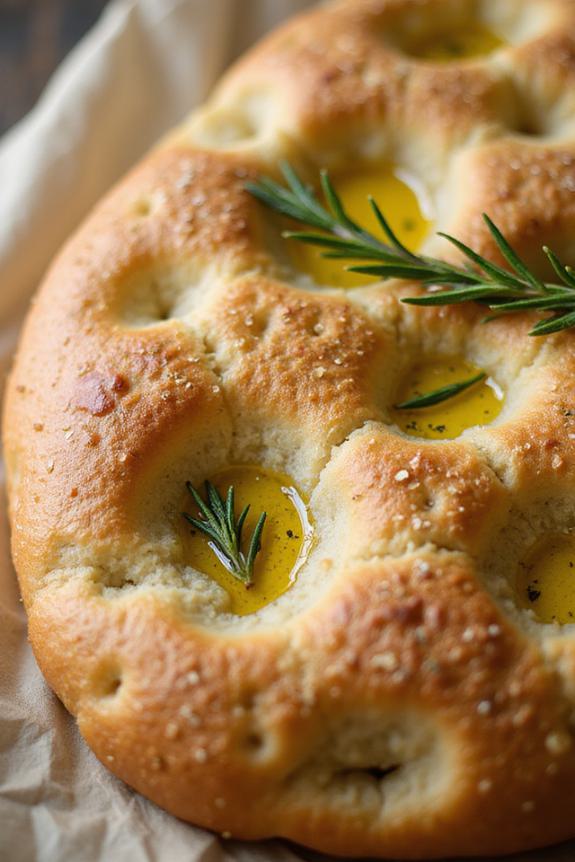 gluten free focaccia baking instructions