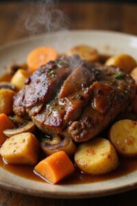 cozy gluten free pot roast