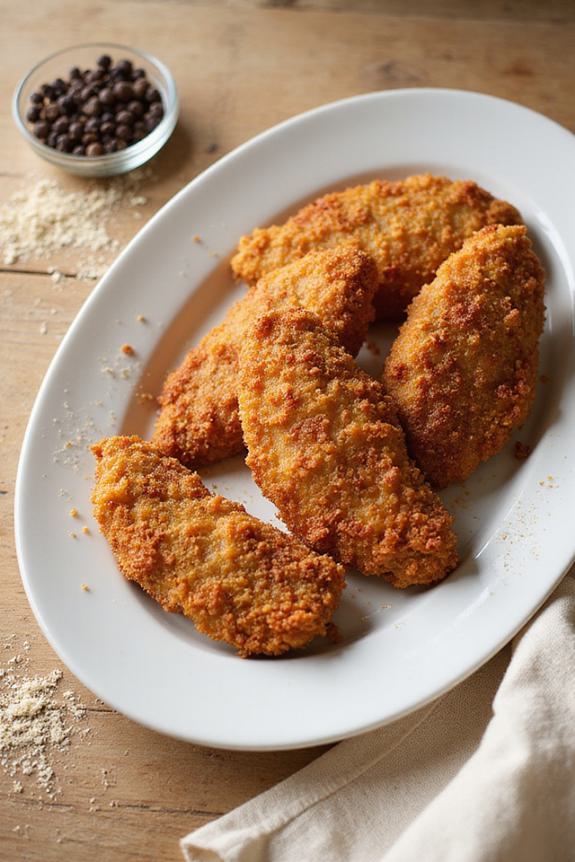 crispy gluten free chicken tenders