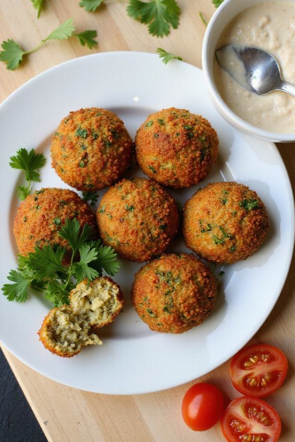 crispy gluten free falafel recipe