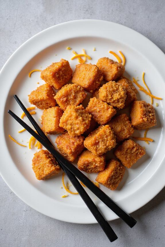 crispy gluten free orange chicken