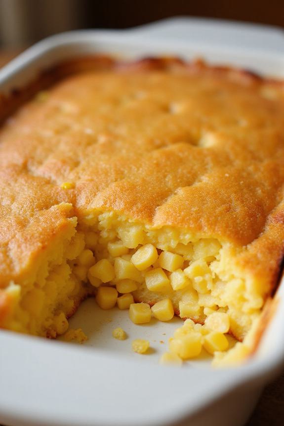 delicious gluten free corn casserole