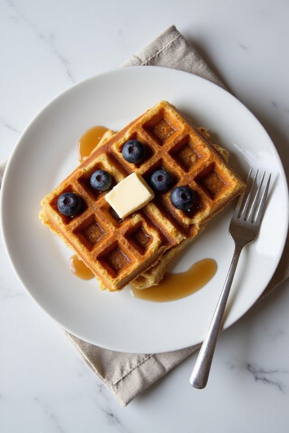 fluffy gluten free belgian waffles