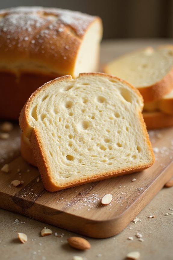 fluffy gluten free low carb bread