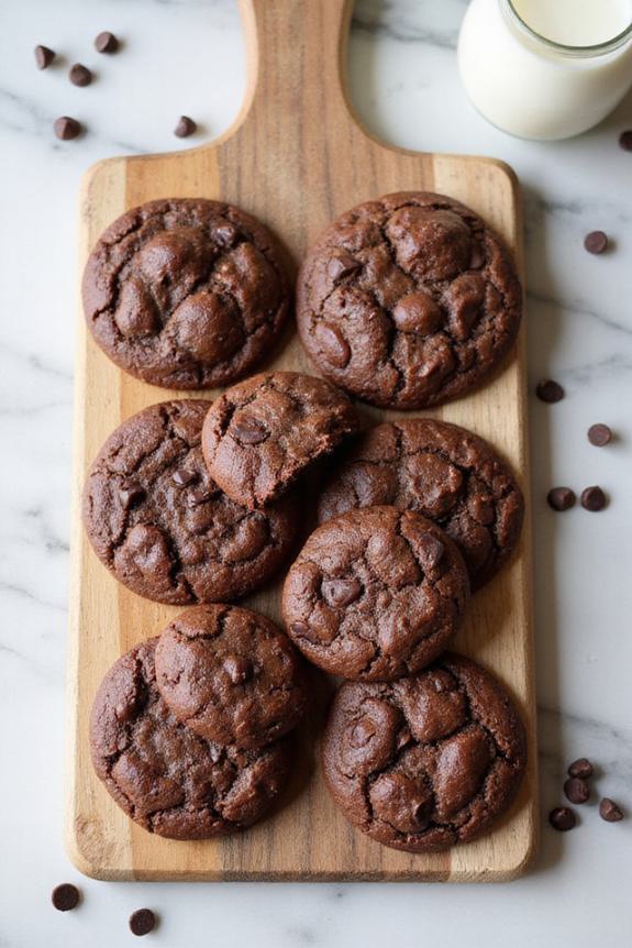 fudgy gluten free chocolate cookies