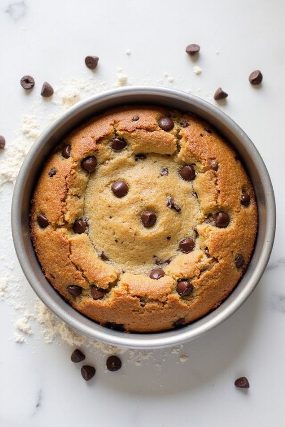 gluten free chocolate chip cake