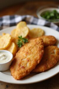 gluten free fish and chips