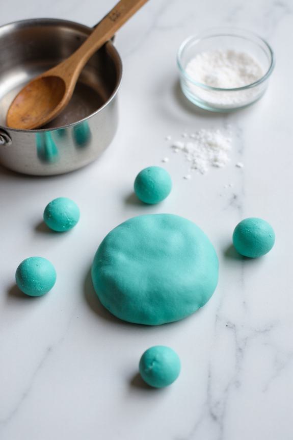 gluten free playdough recipe process