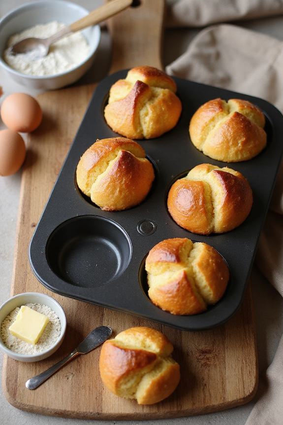 gluten free popovers recipe instructions