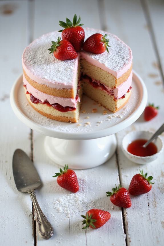 gluten free strawberry cake recipe