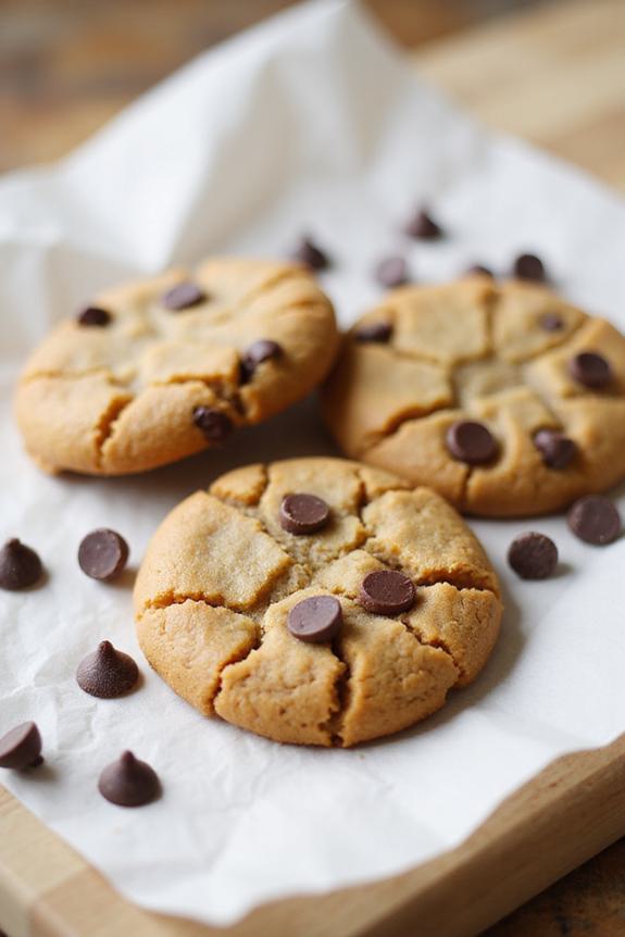 joyful healthy peanut cookies