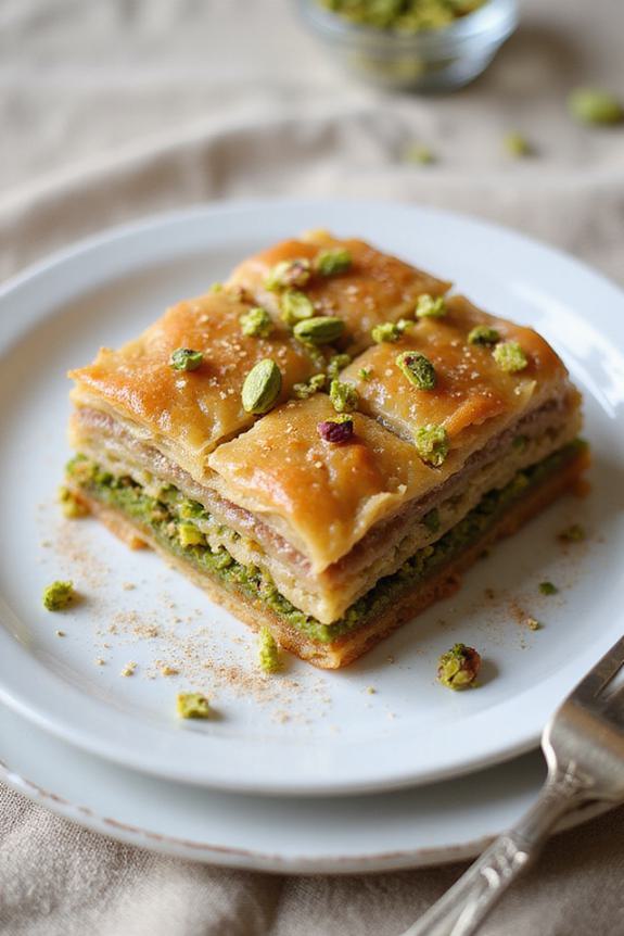 layered gluten free baklava recipe
