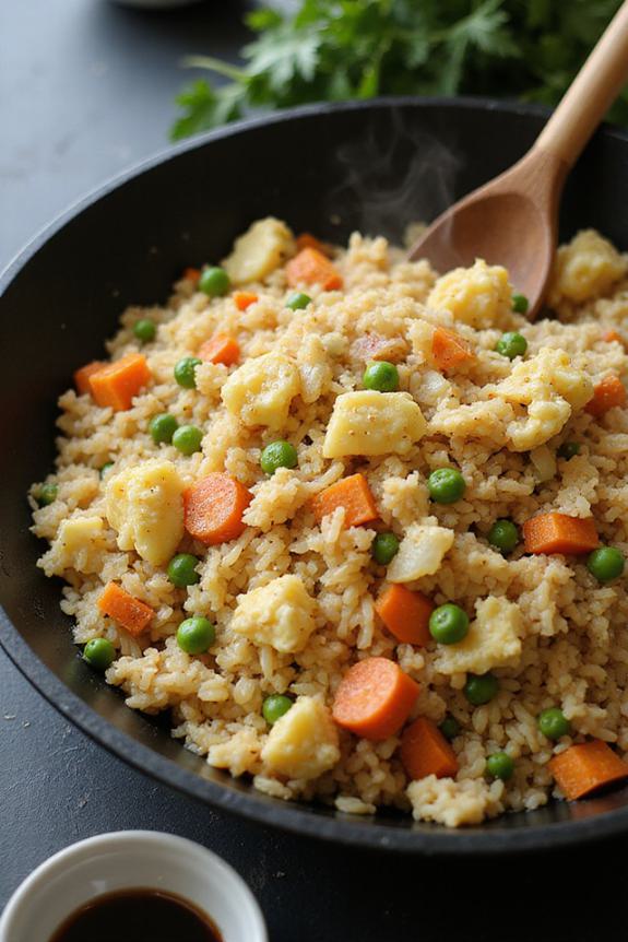 quick and flavorful gluten free fried rice