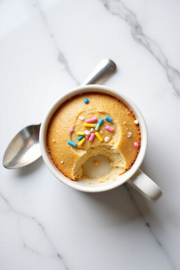 quick gluten free vanilla cake