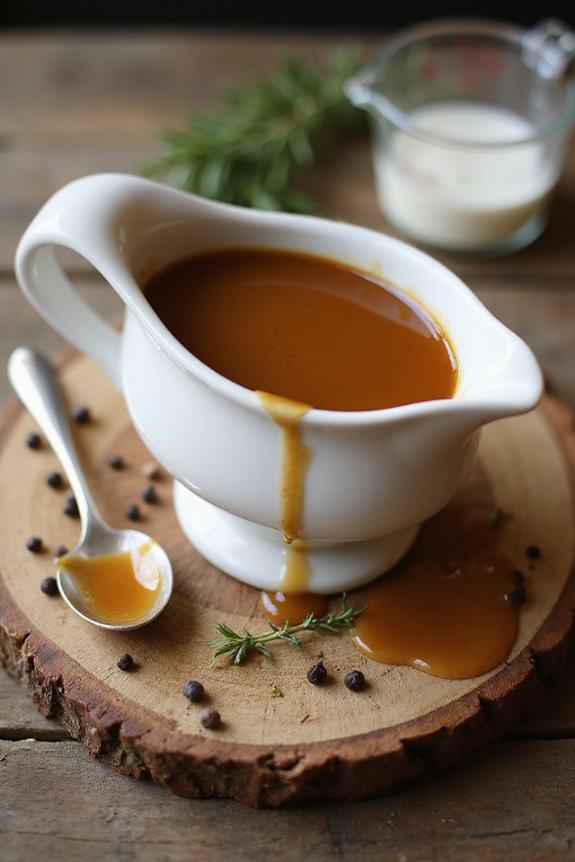 silky gluten free turkey gravy