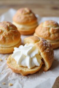 successful gluten free cream puffs